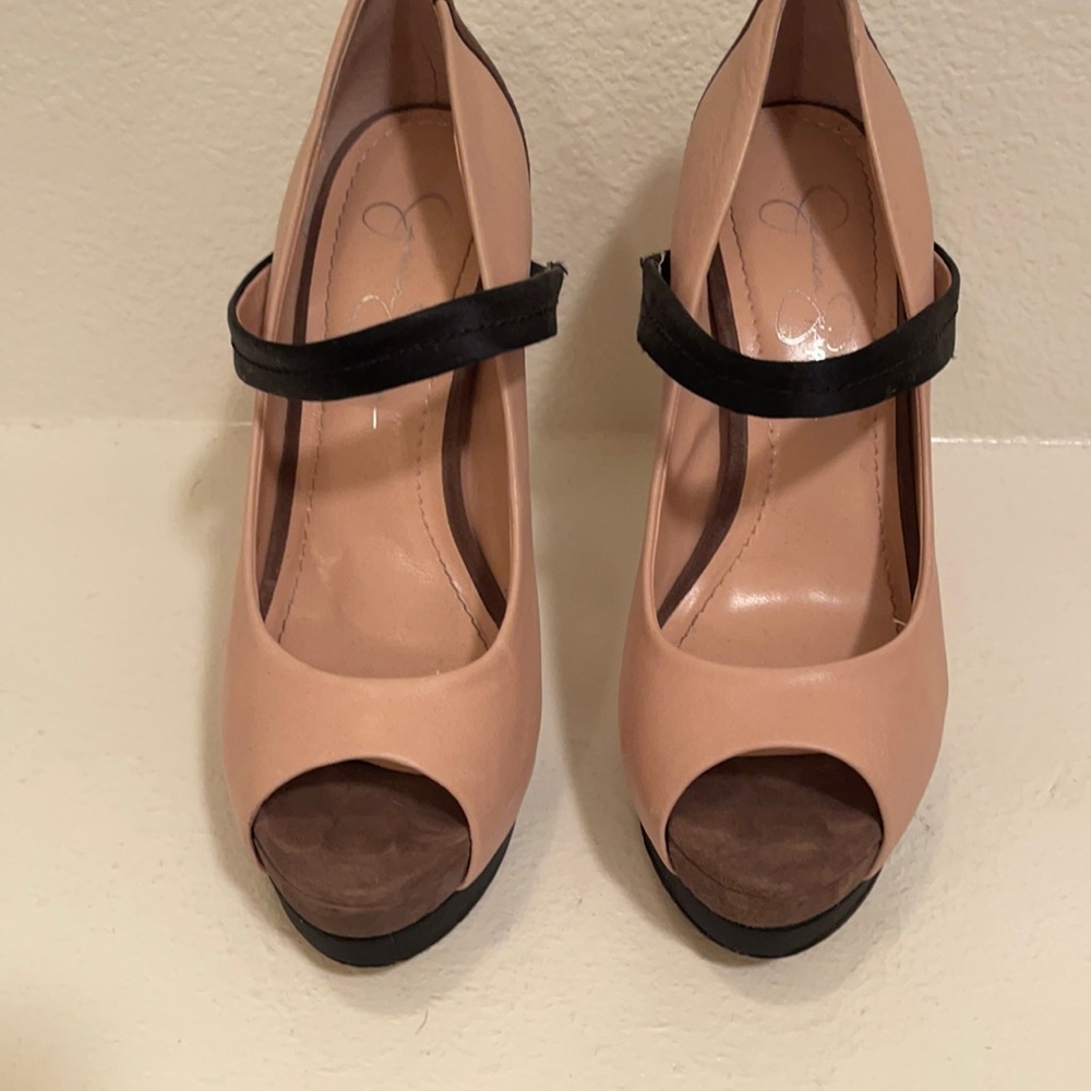 Jessica Simpson Ely Leather Heels